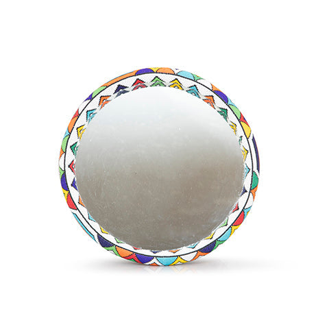 Beaded Mirror Medium | Rainbow Design-0