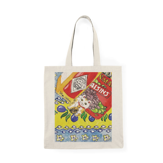 Tote Bag - Japanese Greeting Cat Design by Japochine