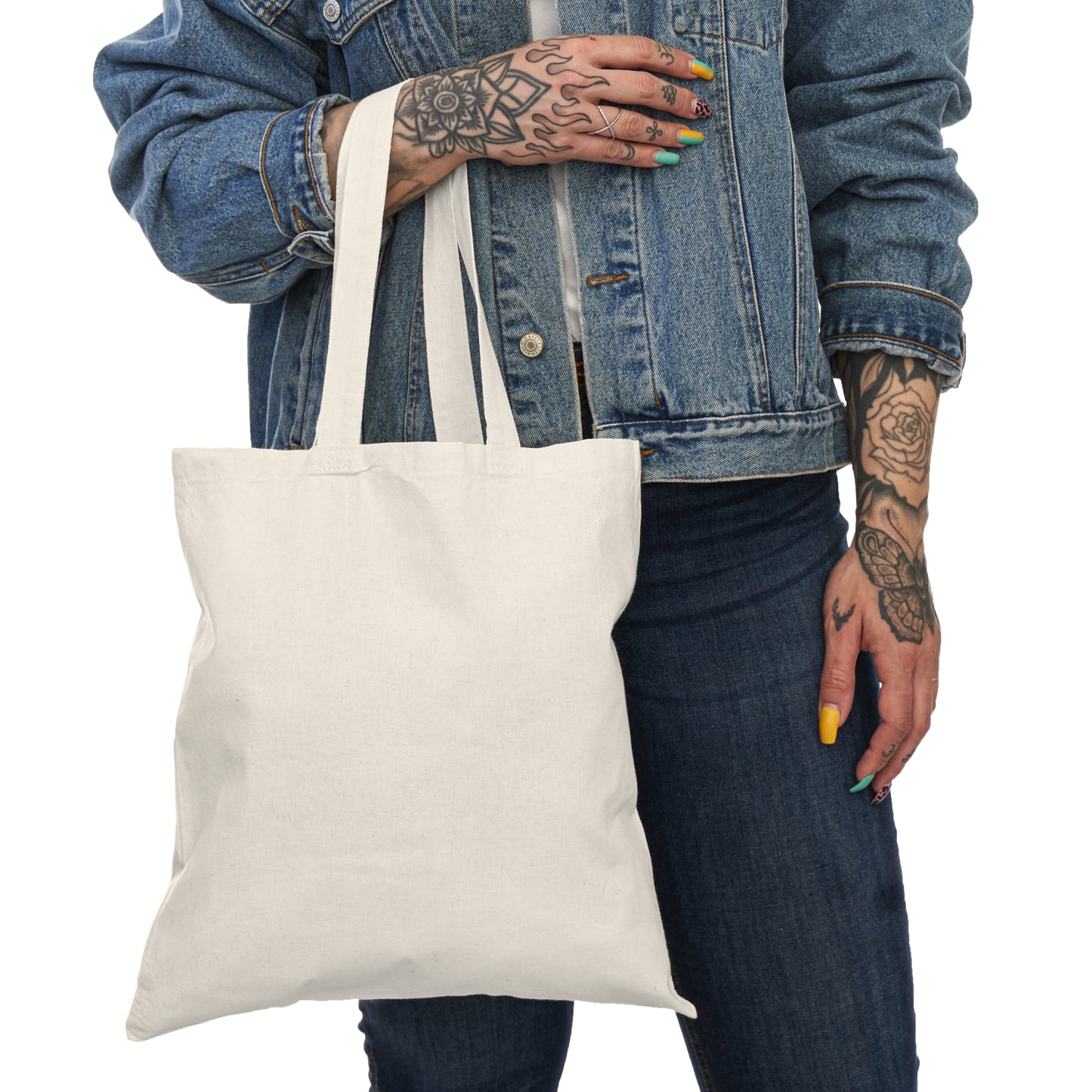 Tote Bag - Japanese Greeting Cat Design by Japochine
