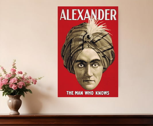 Vintage Magic Unframed Print Wall Art-0