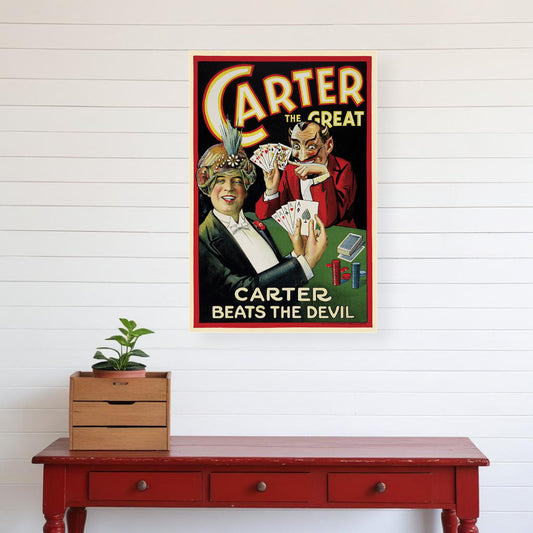 Vintage 1922 Carter Vintage Magic Unframed Print Wall Art-0