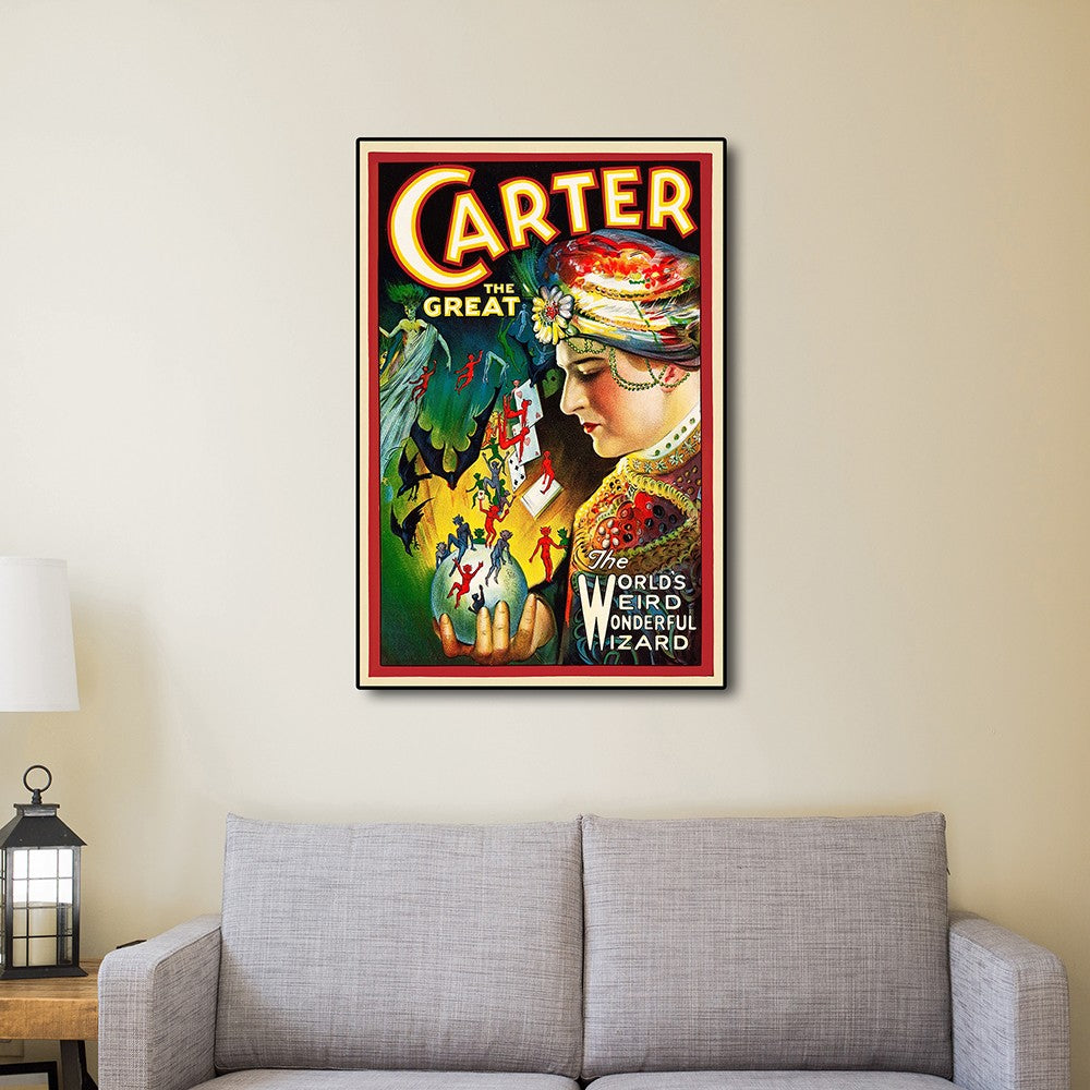 Vintage Carter Vintage Magic Unframed Print Wall Art-6
