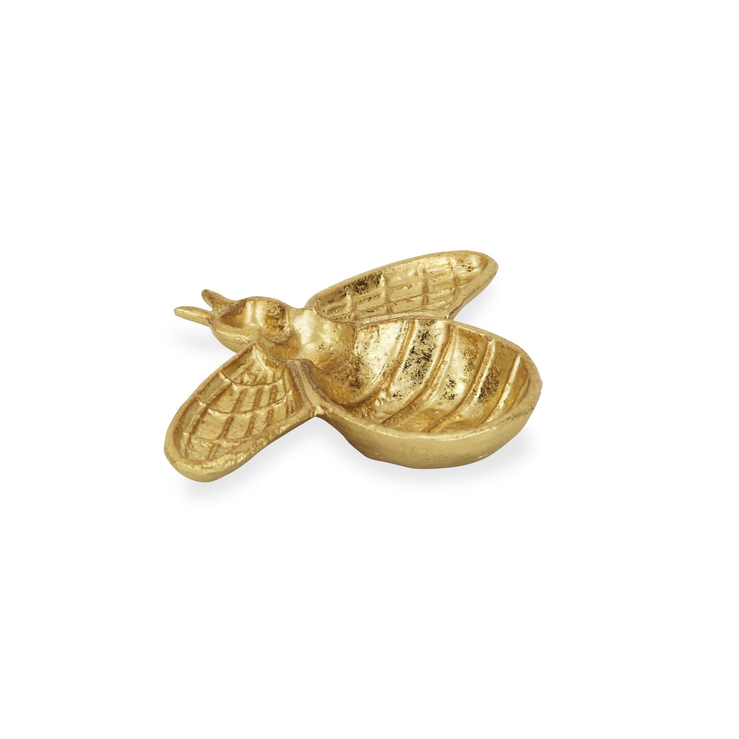 8" Gold Bumble Bee Cast Iron Vanity Tray-1