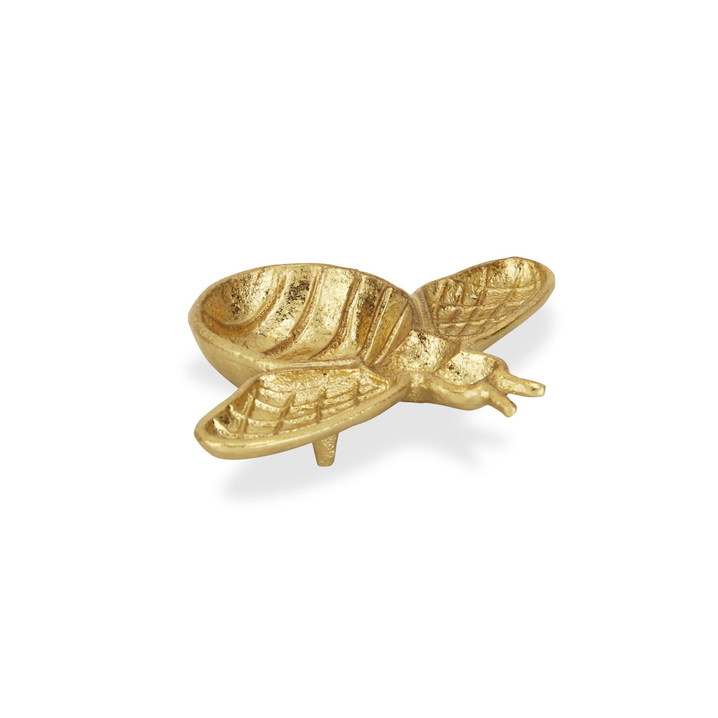 8" Gold Bumble Bee Cast Iron Vanity Tray-3