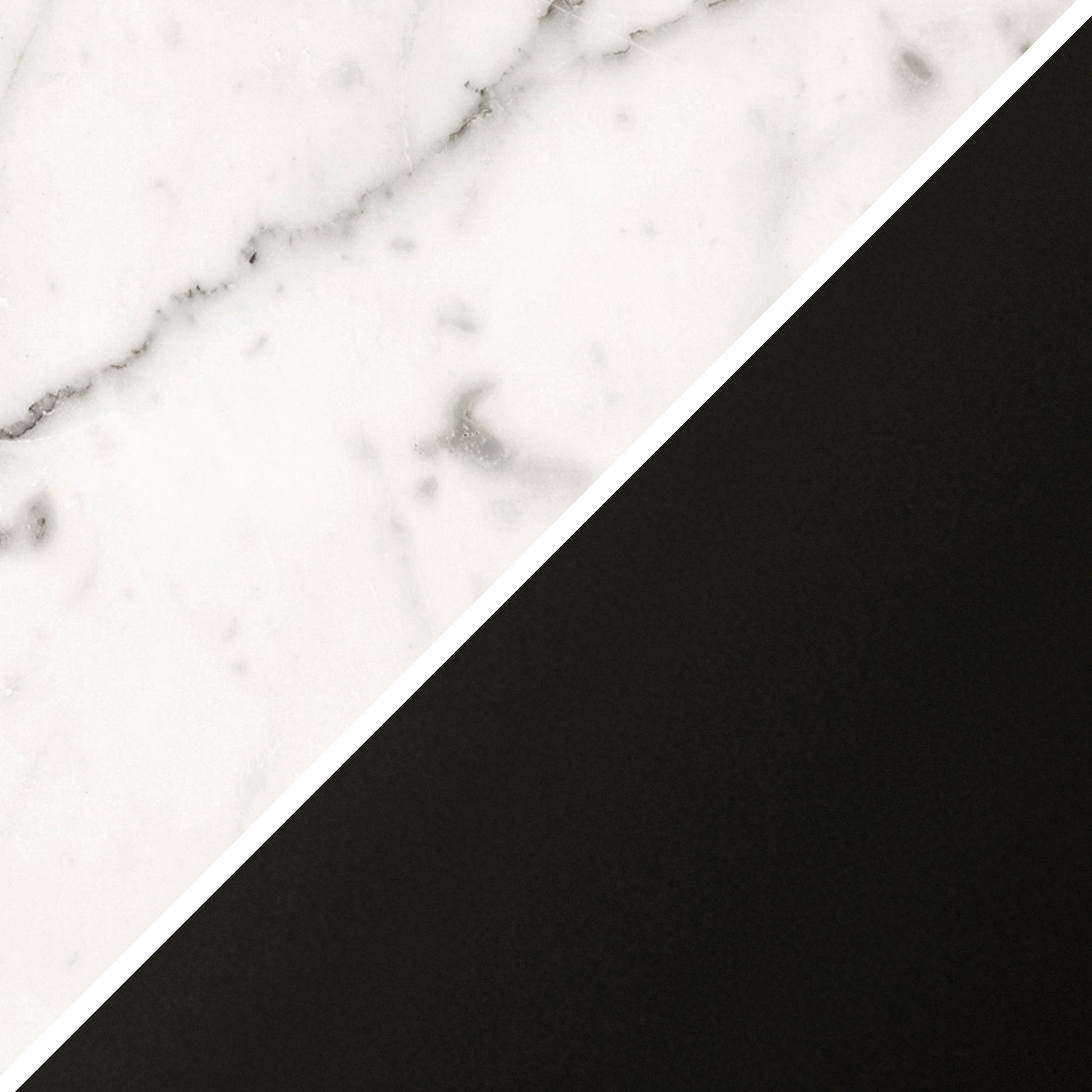 24" Black and White Marble and Metal Cylinder Table Lamp With White Drum Shade-8