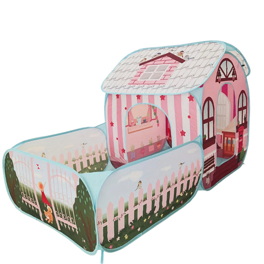 Pop-Up Kids Playhouse Indoor Outdoor Tent-0
