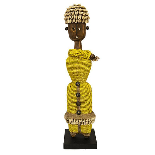 Beaded Namji Doll 03 Yellow-0