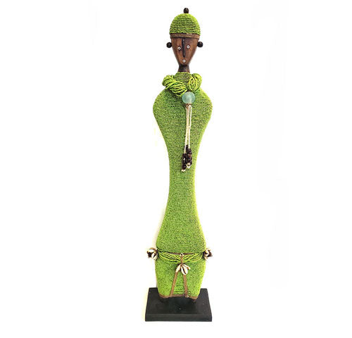 Beaded Namji Doll 81 Lime Green-0