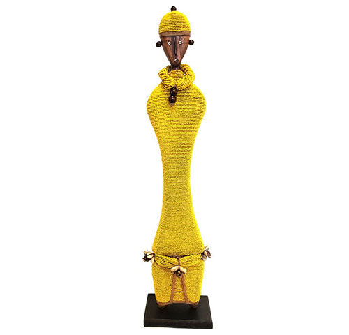 Beaded Namji Doll 81 Yellow-0