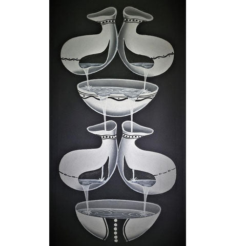 Calabashes Painting 04 Unframed-0