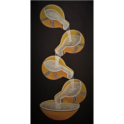 Calabashes Painting 03 Unframed-0