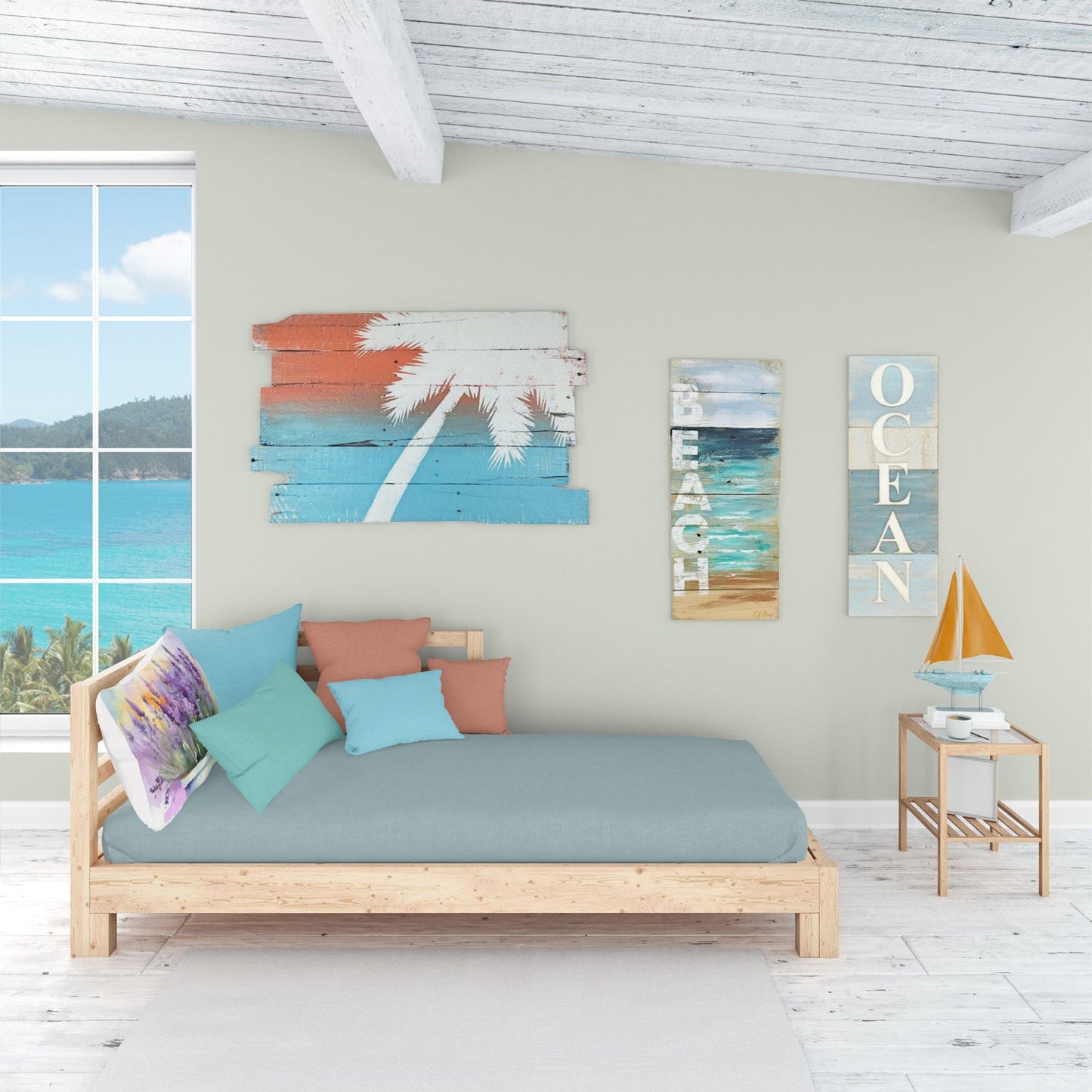 Lavender in Watercolor Standard Pillowcase-4