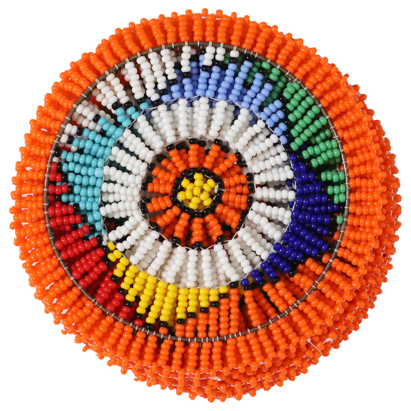 Beaded Coasters Set of Six | Made by Zimbabwean Artisans-9