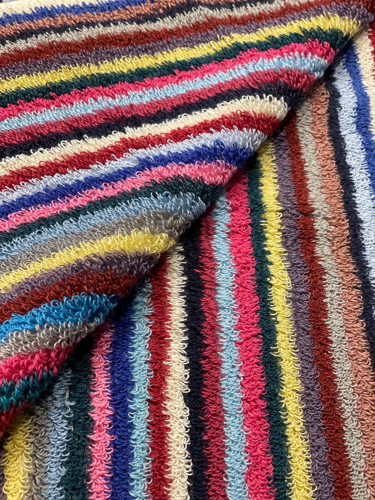 BUBBLE STRIPED TERRY HAND TOWEL-4