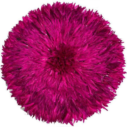 Juju Hat Fuschia (Bamileke Headdress)-0