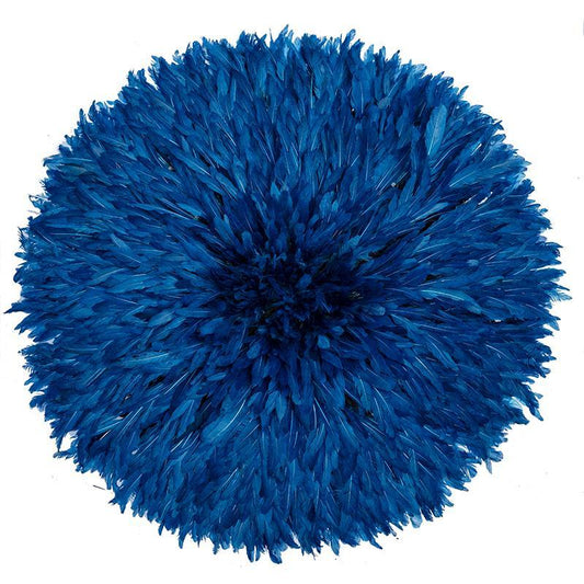 Juju Hat Blue (Bamileke Headdress)-0