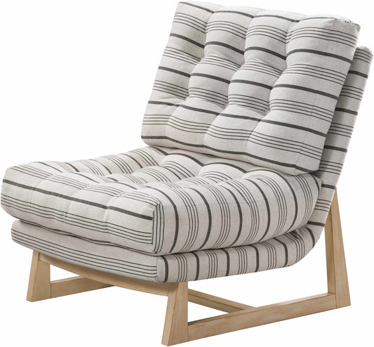 Kitanagoya Taupe Armless Accent Chair-0