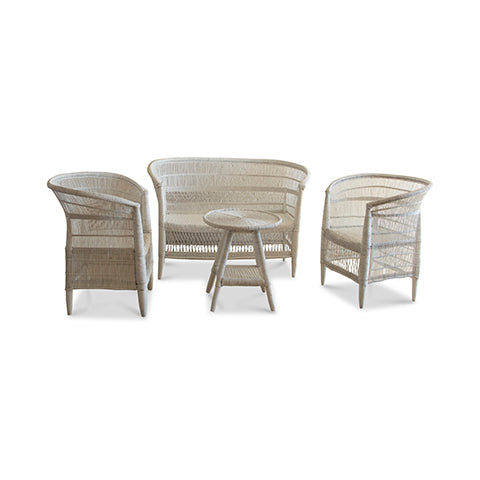 Malawi Cane Furniture | White Handwoven in Malawi-0