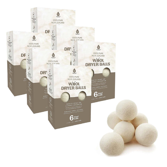 Pursonic 100% Pure New Zealand Wool Dryer Balls - Family Bundle (36 Pack)-0