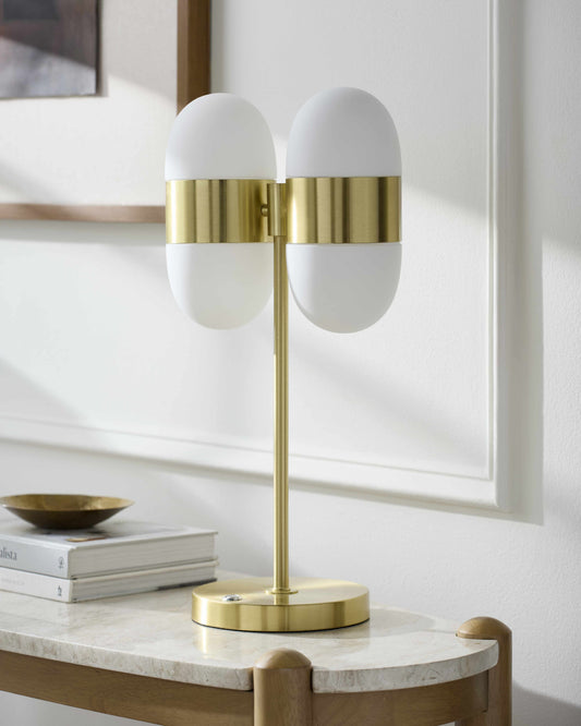Wellerlooi Gold Metal Table Lamp-0
