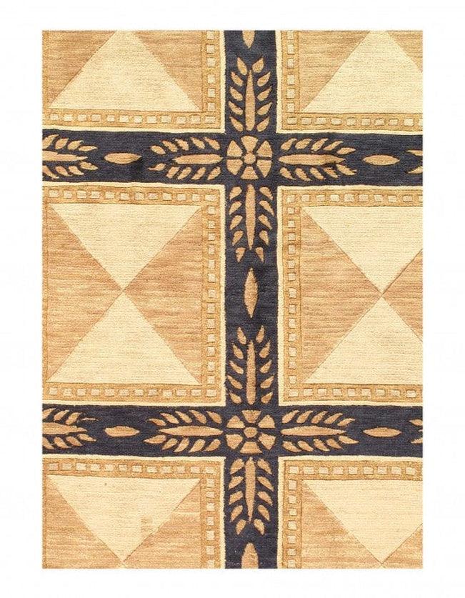 Canvello Modern Genuine Nepal Rug 6' X 9'-2