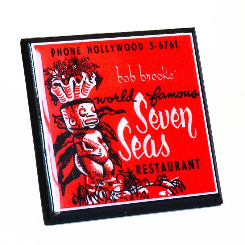 The Tiki Room: Vintage Tiki Lounge Coaster Set-3