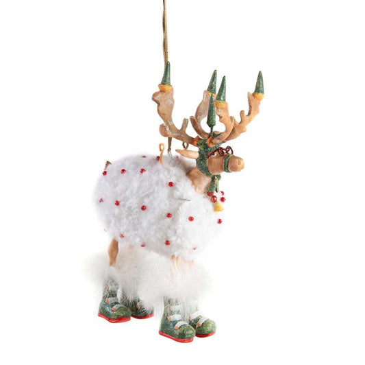 Dash Away Blitzen Reindeer Ornament by Patience Brewster-0