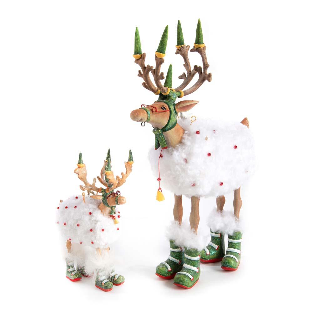 Dash Away Blitzen Reindeer Ornament by Patience Brewster-3