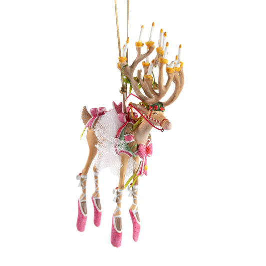 Dash Away Dancer Reindeer Ornament by Patience Brewster-0
