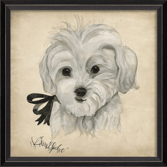 Dog Portrait Lucky Wall Art by Spicher and Company-0