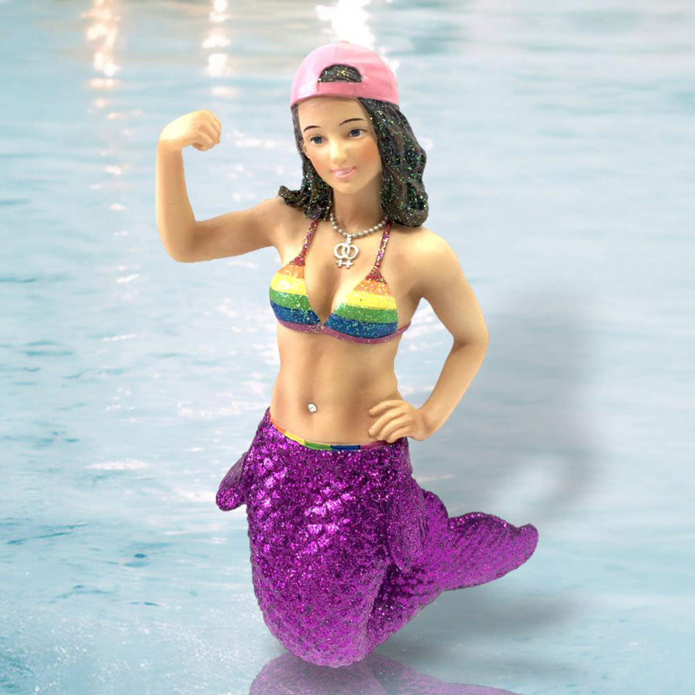 RETIRING Empowered Mermaid Ornament by December Diamonds-1