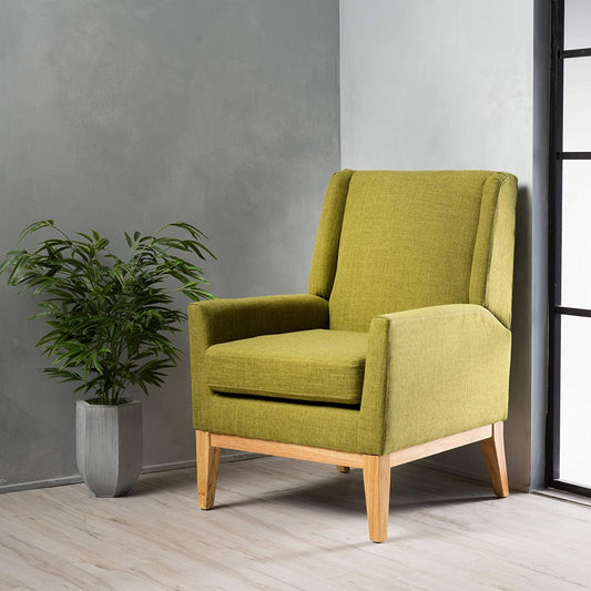 Green Aurla Fabric Chair Accentuates Any Room-0