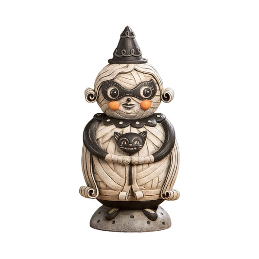 Grinning Mumma Mia Spooks Jar by Johanna Parker Bethany Lowe-0
