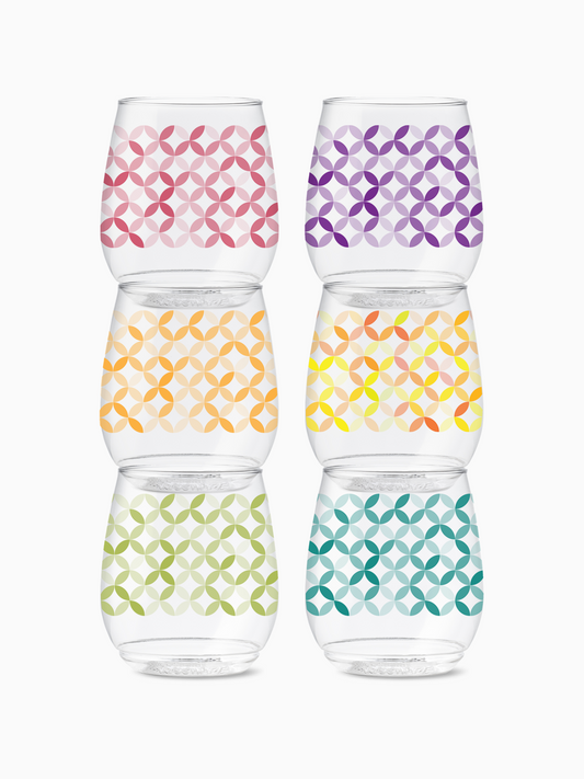 Multi-Color Ribbon - POP 14oz Vino-0