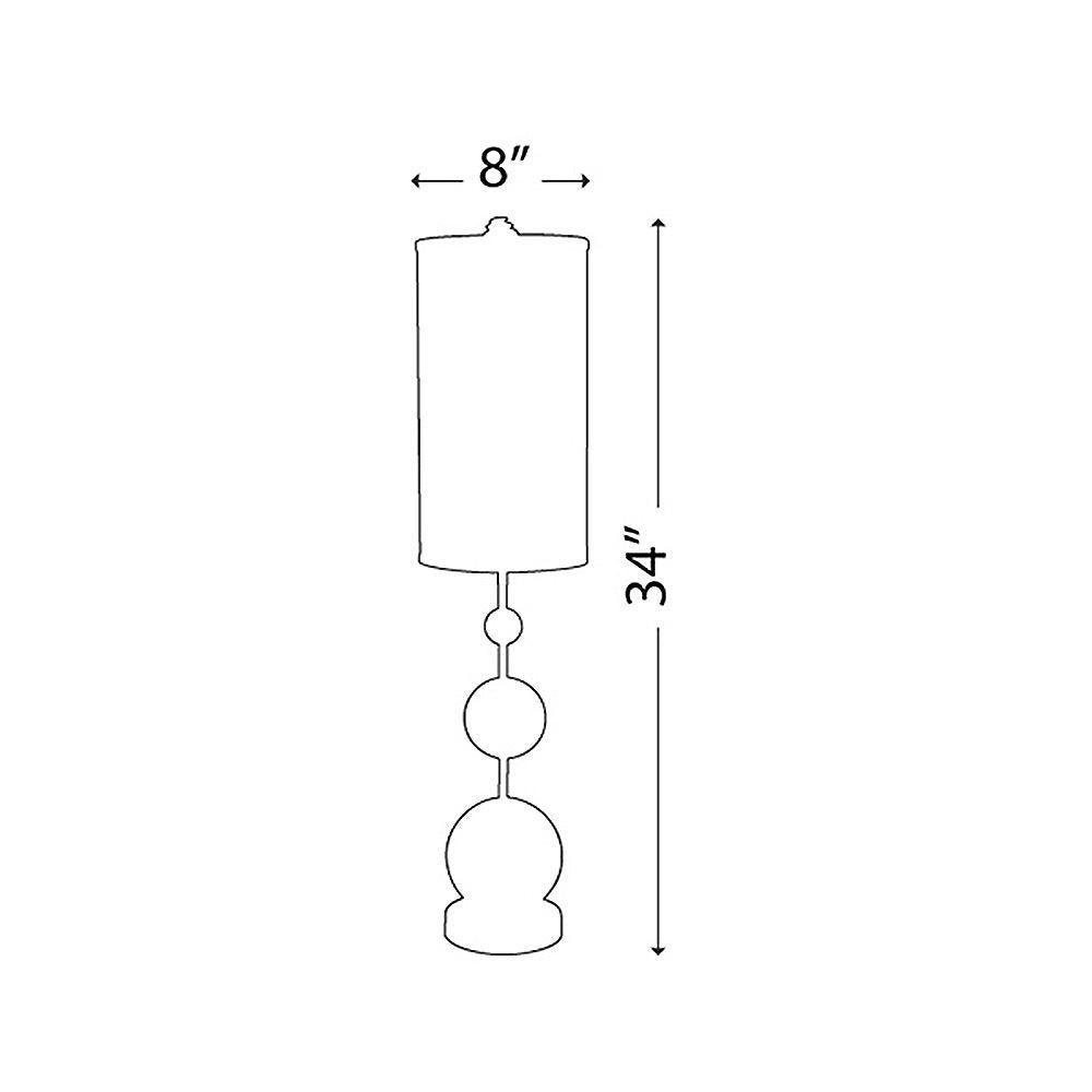 Marie Table Lamp By Flambeau Lighting-3