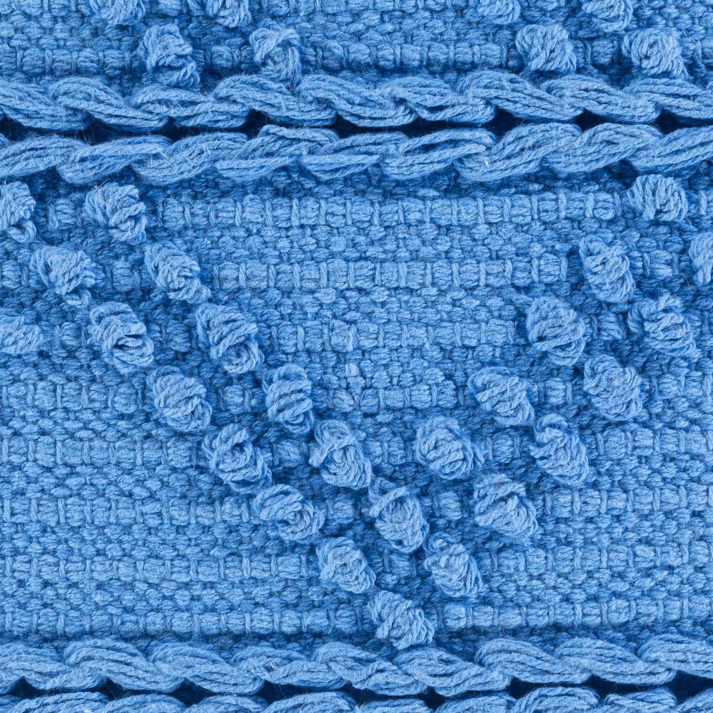 Minalin Blue Square Throw Pillow - Clearance-4