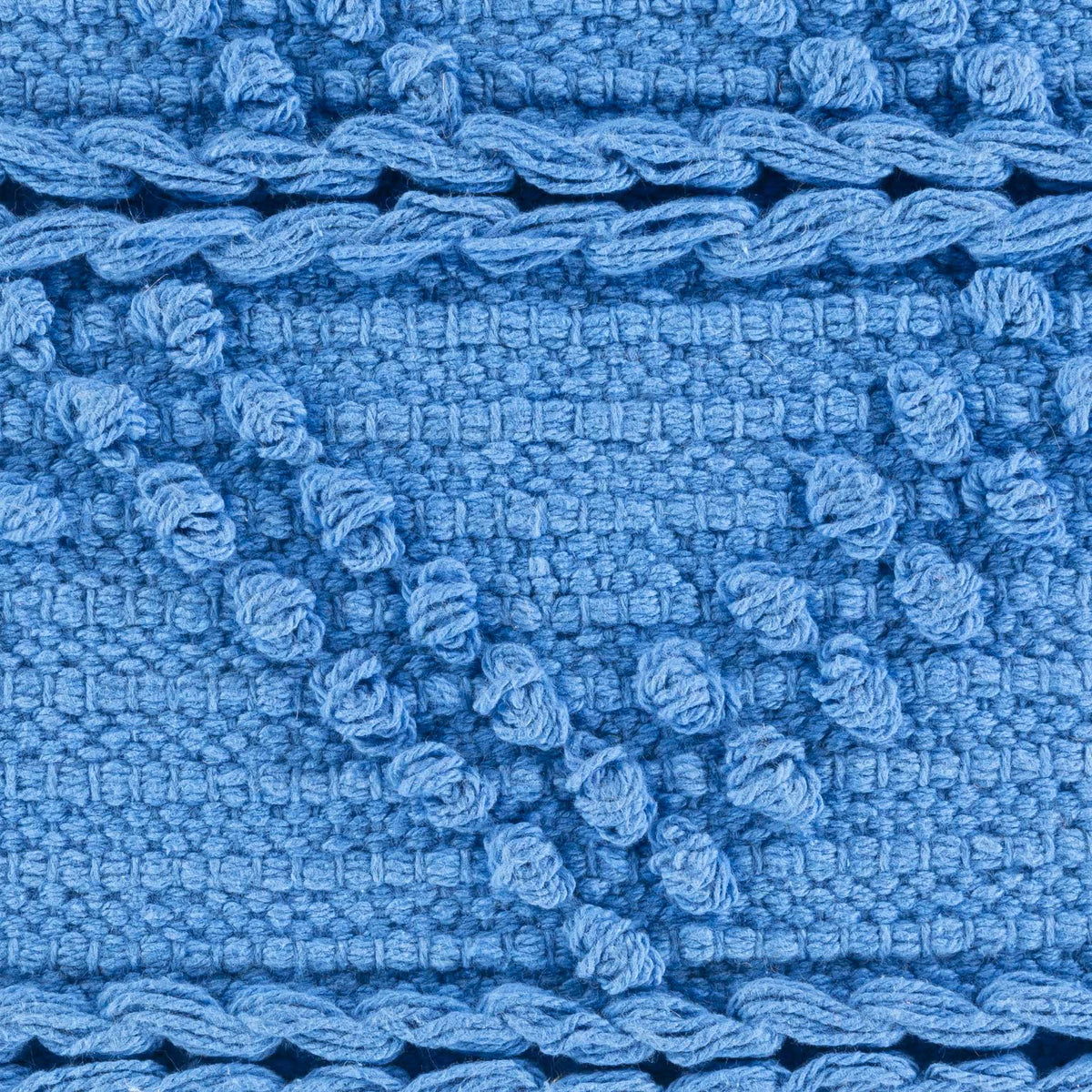 Minalin Blue Square Throw Pillow - Clearance-4