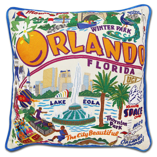 Orlando Hand-Embroidered Pillow-0