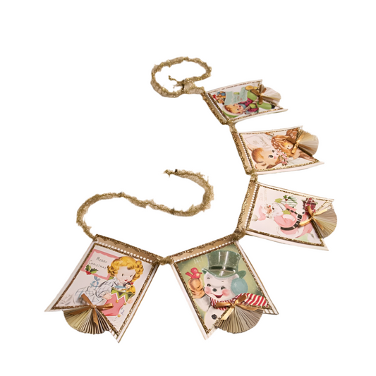 Pastel Retro Garland by Bethany Lowe Designs-0