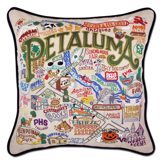Petaluma Hand-Embroidered Pillow-0