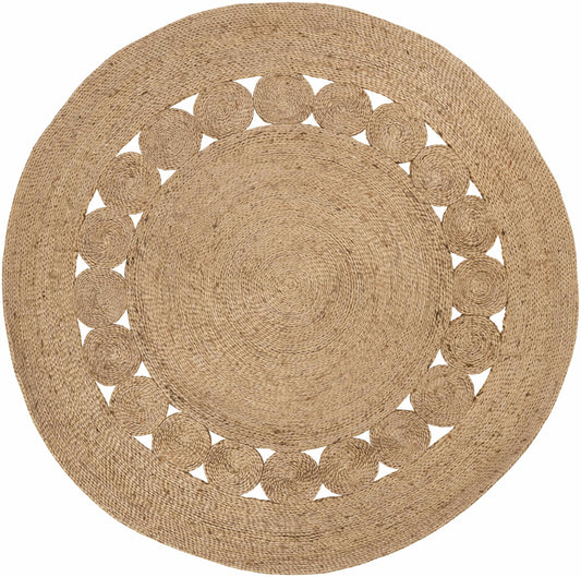 Stafford Round Jute Rug - Clearance-0