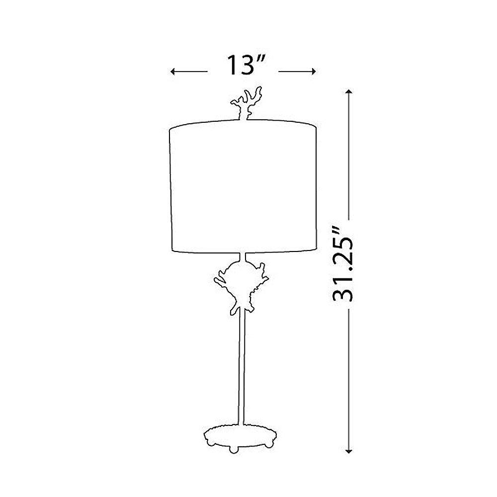 Trellis Table Lamp By Flambeau Lighting-3