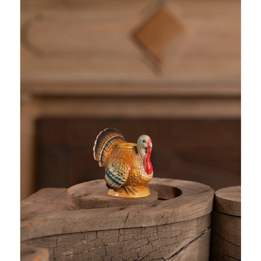 Vintage Turkey Candlestick by Bethany Lowe Designs-3