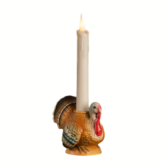 Vintage Turkey Candlestick by Bethany Lowe Designs-0