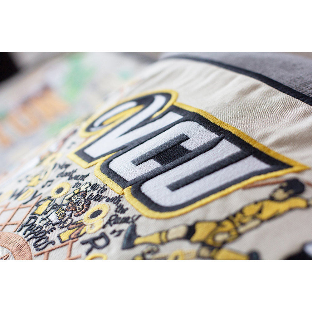 Virginia Commonwealth University (VCU) Collegiate Embroidered Pillow by Cat Studio-3