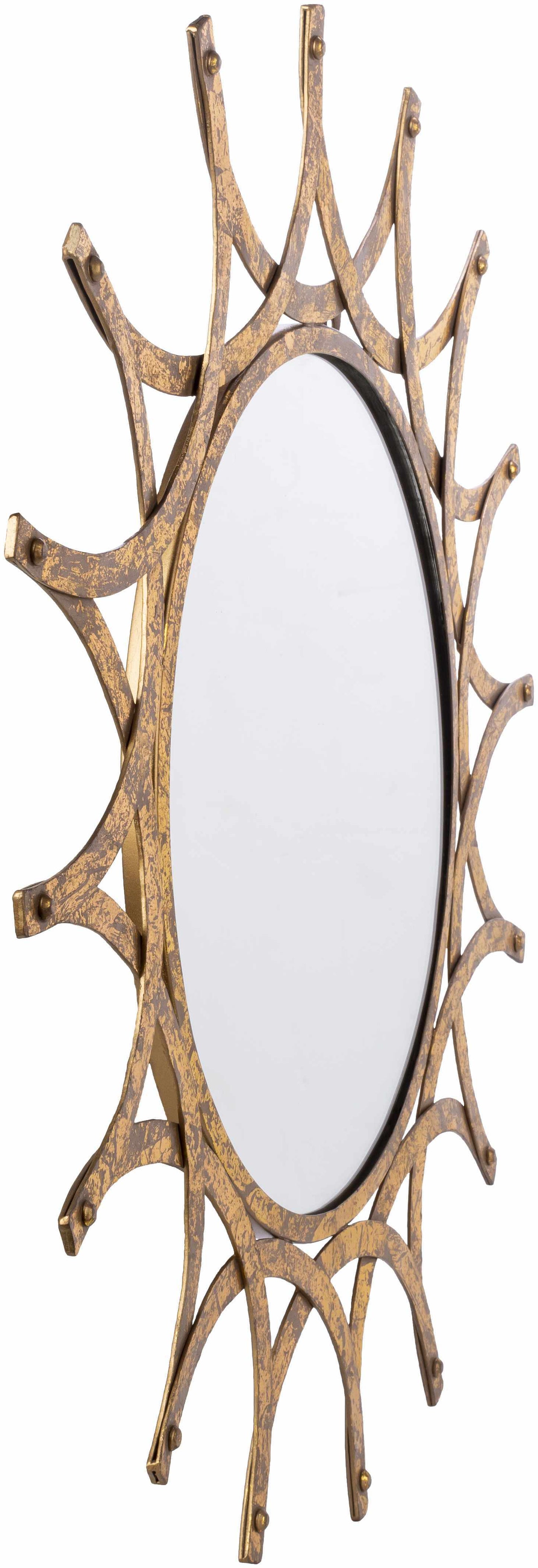 Vivi Gold Metal Mirror-2