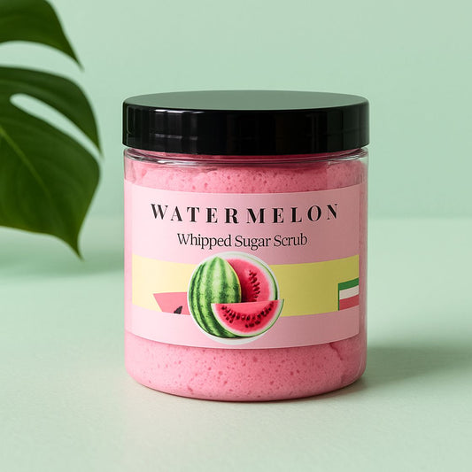 Juicy Watermelon Whipped Sugar Soap Scrub-0