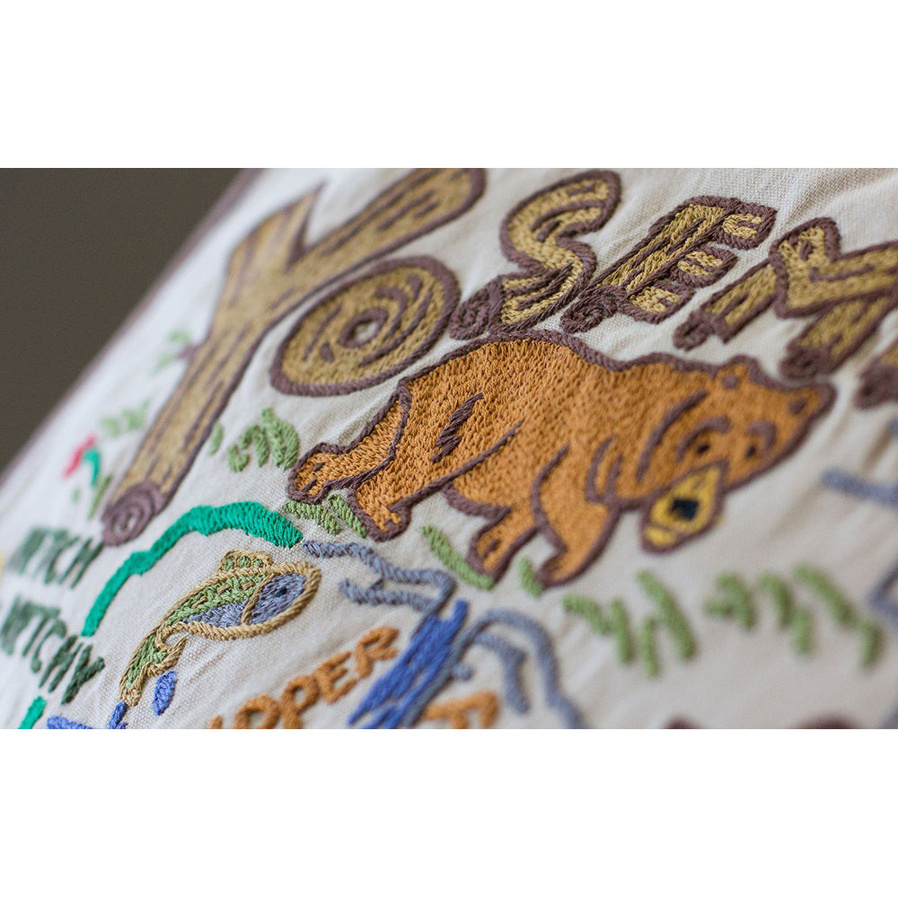 Yosemite Hand-Embroidered Pillow-2
