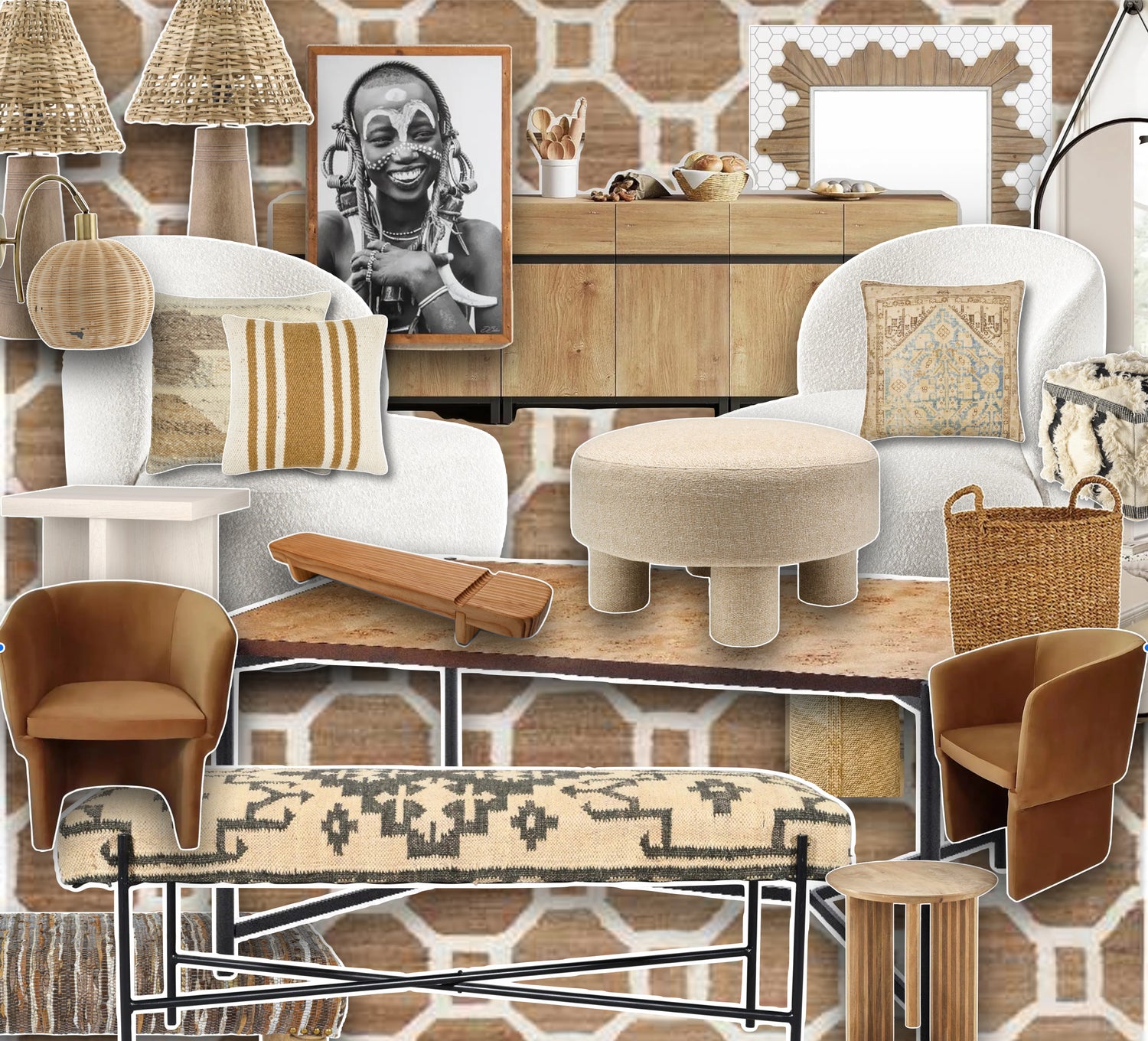 1 Inspiration - Neutral Mood Board