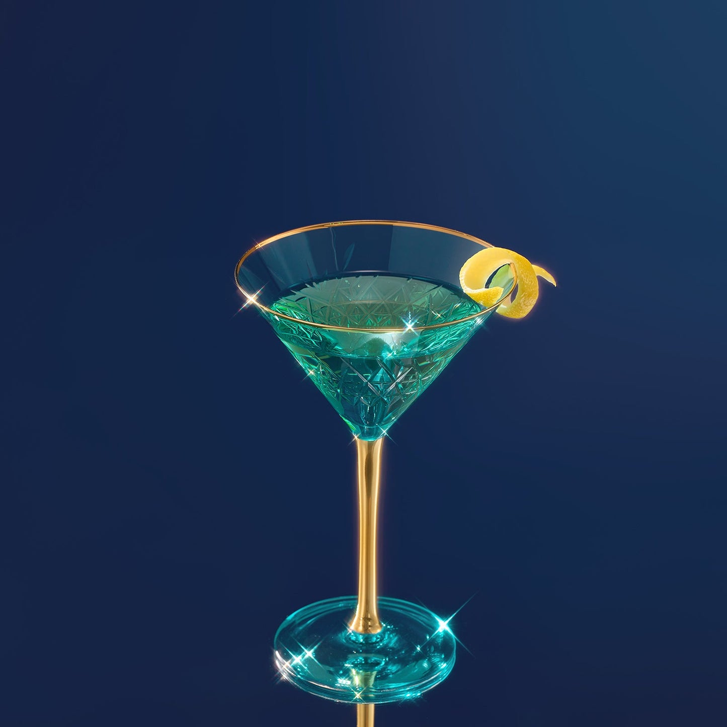 Crystal Martini Glasses Colored - Set of 4 - Stemmed Multi-Color Glass, Great for all Drink Types and Occasions - Luxury, Durable, Hand-Blown Vintage Art Deco Coupe for Champagne, Martini, Cocktails-2